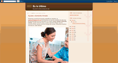 Desktop Screenshot of esloultimo.blogspot.com