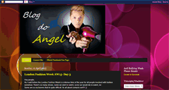 Desktop Screenshot of blogdoangel.blogspot.com