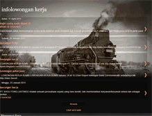 Tablet Screenshot of lowongankerja23.blogspot.com