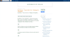 Desktop Screenshot of alesbouoy.blogspot.com