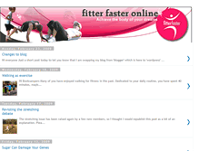 Tablet Screenshot of fitterfasteronline.blogspot.com