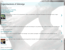 Tablet Screenshot of experimentemellideratge.blogspot.com