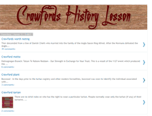 Tablet Screenshot of crawfordshistorylesson.blogspot.com