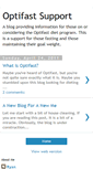 Mobile Screenshot of optifast-support.blogspot.com