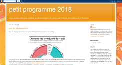 Desktop Screenshot of petitprogramme2012.blogspot.com