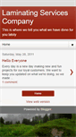 Mobile Screenshot of laminatingservicescompany.blogspot.com