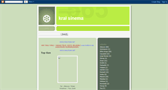 Desktop Screenshot of kralsinema.blogspot.com