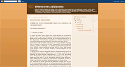 Desktop Screenshot of dimensionesocultas.blogspot.com