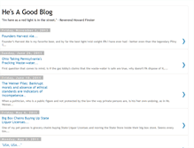Tablet Screenshot of hesagoodblog.blogspot.com