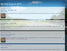 Tablet Screenshot of myfatcurein2011.blogspot.com