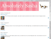 Tablet Screenshot of absolutely-sasha.blogspot.com