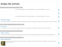 Tablet Screenshot of amigosdosanimaisgh.blogspot.com