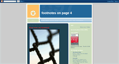 Desktop Screenshot of footnotesonpage4.blogspot.com