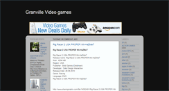 Desktop Screenshot of granvillevideogames.blogspot.com
