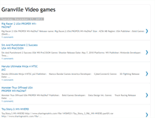 Tablet Screenshot of granvillevideogames.blogspot.com