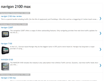 Tablet Screenshot of navigon-2100-max.blogspot.com