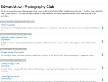 Tablet Screenshot of edwardstownphotographyclub.blogspot.com