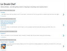 Tablet Screenshot of ledrunkchef.blogspot.com