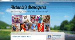 Desktop Screenshot of melanies-menagerie.blogspot.com