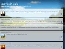 Tablet Screenshot of jimmysgolftours.blogspot.com