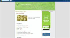 Desktop Screenshot of inhouserecipes-maahi.blogspot.com