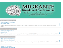 Tablet Screenshot of migrante-ksa.blogspot.com