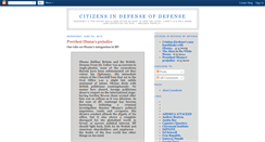 Desktop Screenshot of defendingdefense.blogspot.com