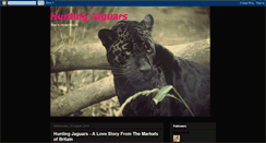 Desktop Screenshot of huntingjaguars.blogspot.com