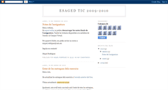 Desktop Screenshot of esaged-tic-2009-2010.blogspot.com