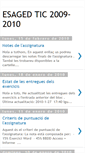 Mobile Screenshot of esaged-tic-2009-2010.blogspot.com