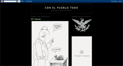 Desktop Screenshot of conelpueblotodo.blogspot.com
