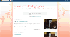 Desktop Screenshot of narrativasuperior.blogspot.com
