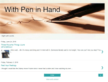 Tablet Screenshot of beccawithpeninhand.blogspot.com