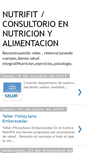 Mobile Screenshot of consultoriodenutricionyalimentacion.blogspot.com