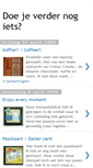Mobile Screenshot of doejeverdernogiets.blogspot.com