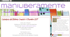 Desktop Screenshot of maniliberamente.blogspot.com