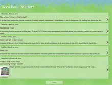 Tablet Screenshot of doesfecalmatter.blogspot.com