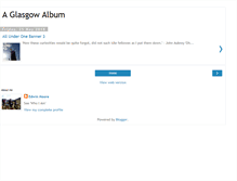 Tablet Screenshot of glasgowalbum.blogspot.com