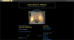 Desktop Screenshot of lanabeauty.blogspot.com