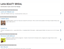 Tablet Screenshot of lanabeauty.blogspot.com