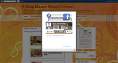 Desktop Screenshot of e-shop-murah-ori.blogspot.com