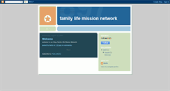 Desktop Screenshot of familylifemission.blogspot.com