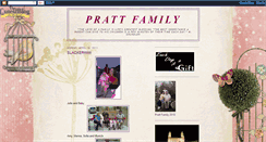 Desktop Screenshot of prattfamclan.blogspot.com