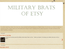 Tablet Screenshot of etsymilitarybratteam.blogspot.com