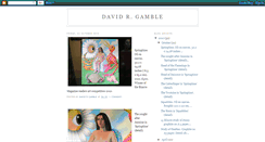Desktop Screenshot of dgambleart.blogspot.com