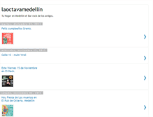 Tablet Screenshot of laoctavamedellin.blogspot.com
