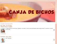 Tablet Screenshot of canjadebichos.blogspot.com