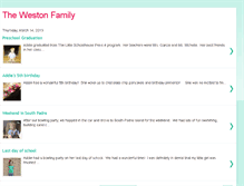 Tablet Screenshot of addieweston.blogspot.com
