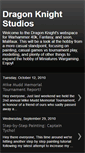Mobile Screenshot of dragonknightstudios.blogspot.com