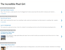 Tablet Screenshot of incrediblepixelgirl.blogspot.com